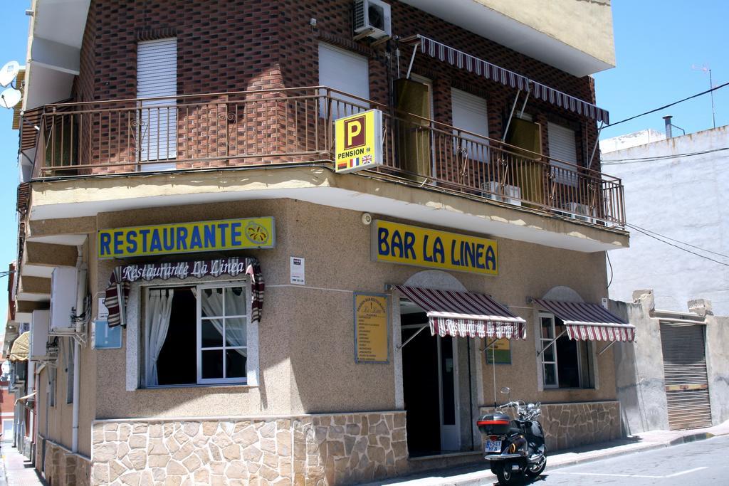 Pension La Linea El Puerto de Mazarrón Eksteriør bilde